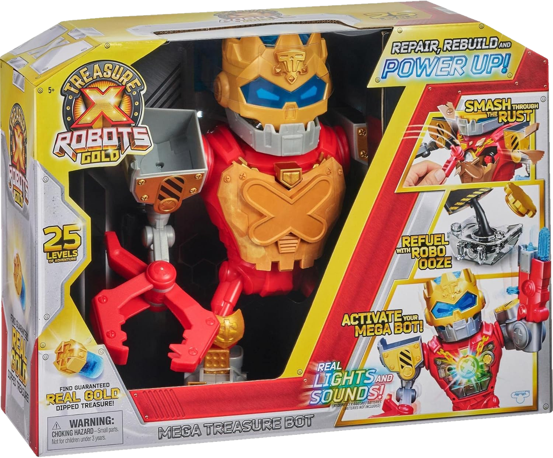 Boîte Treasure X Robots Gold