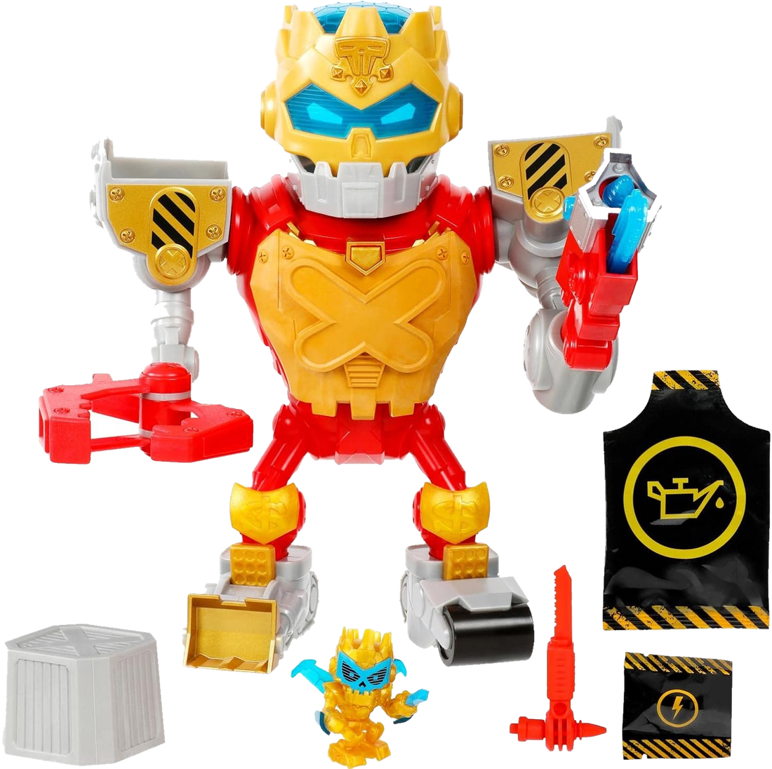 Robot jouet interactif avec accessoires