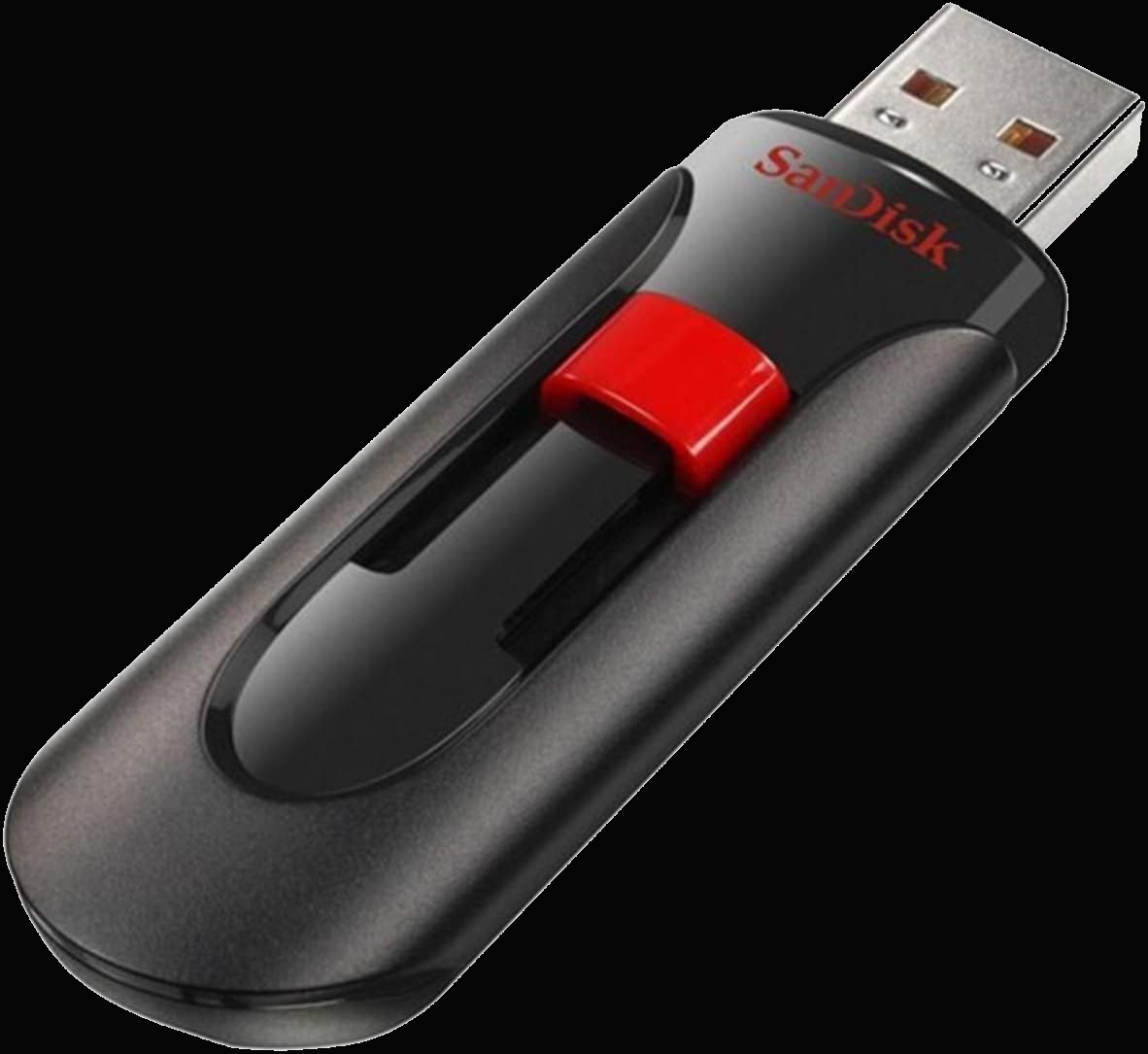 Clé USB SanDisk Cruzer Glide ouverte
